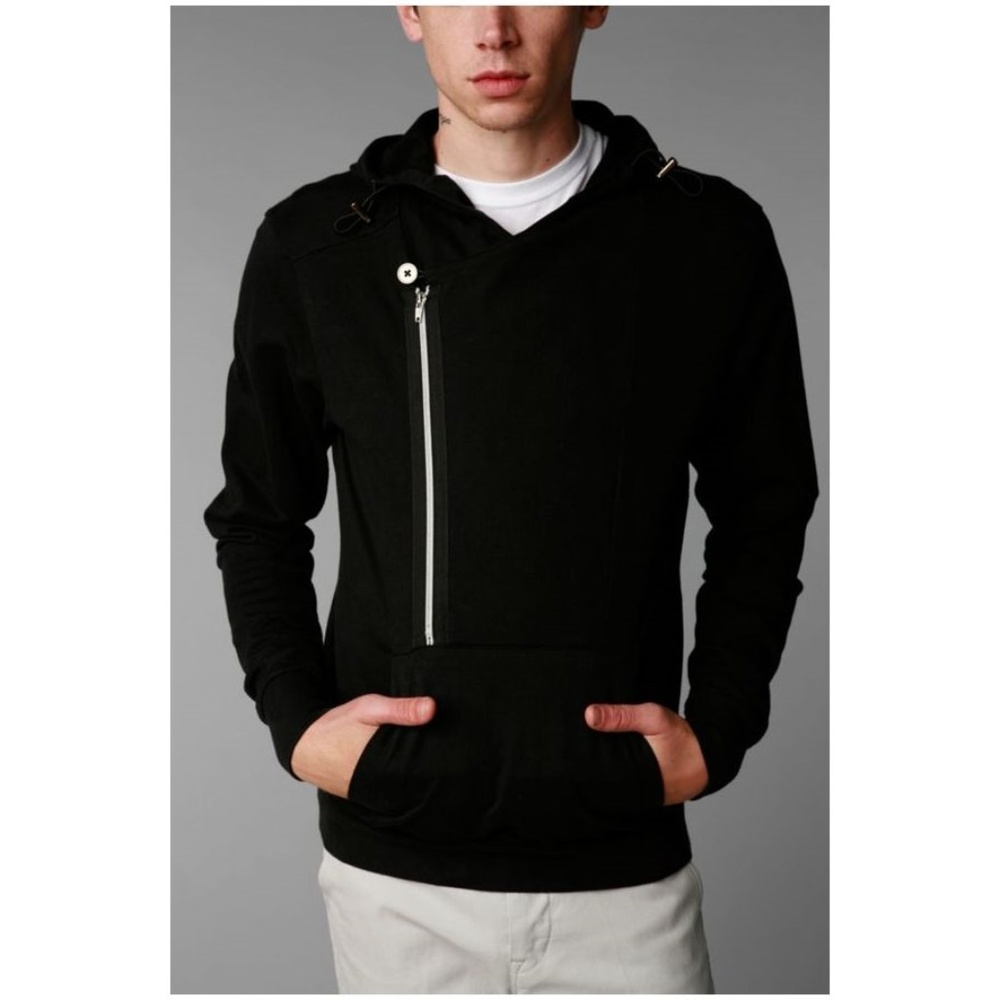 UO Standard Cloth Asymmetrical Pullover Hoodie B1 - Picture 6 of 6